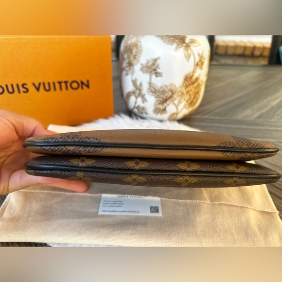 Monogram Giant Double Zip Pochette #3 - Picture 8 of 16